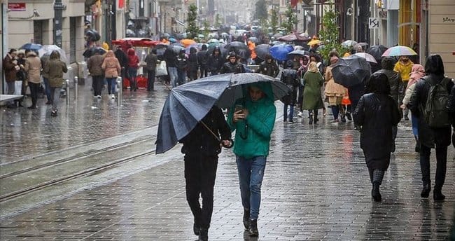 METEOROLOJİ’DEN SAĞANAK YAĞIŞ UYARISI