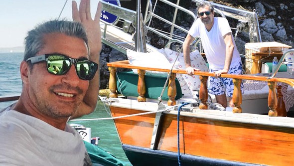 Erkan Petekkaya’nın teknesi yandı